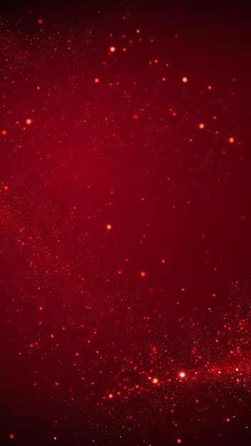 Dark Red and glow particle abstract background texture