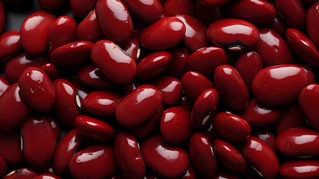dark red kidney beans background