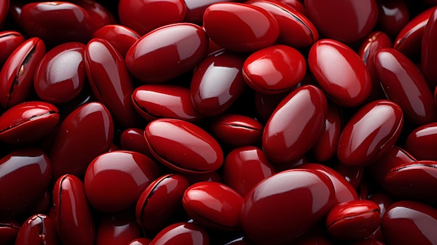 dark red kidney beans background