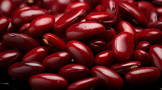 dark red kidney beans background