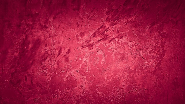 Dark red scary abstract texture background of wall cement concrete