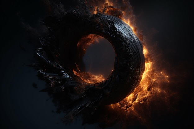 The dark ring of fire