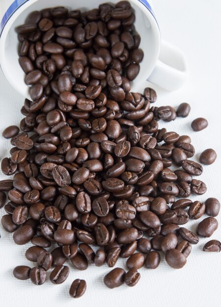 Dark roasted coffee