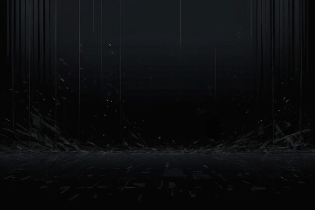 Photo a dark room with a dark background with a black background with a white text on it