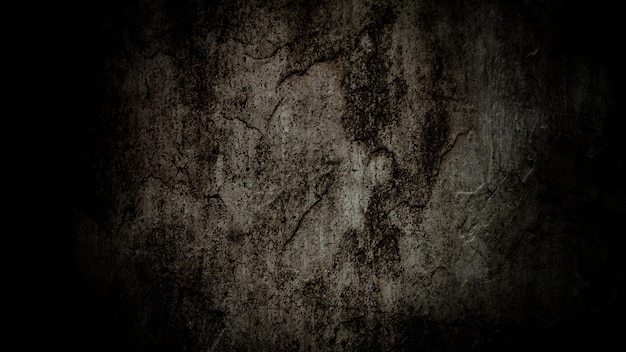 Dark scary background Dark black concrete wall scary halloween background cement texture