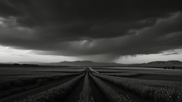 a dark sky with a few clouds and a dark sky