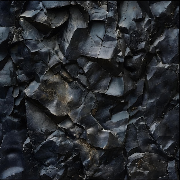 Dark Textured Stone Wall for Background or Design Element