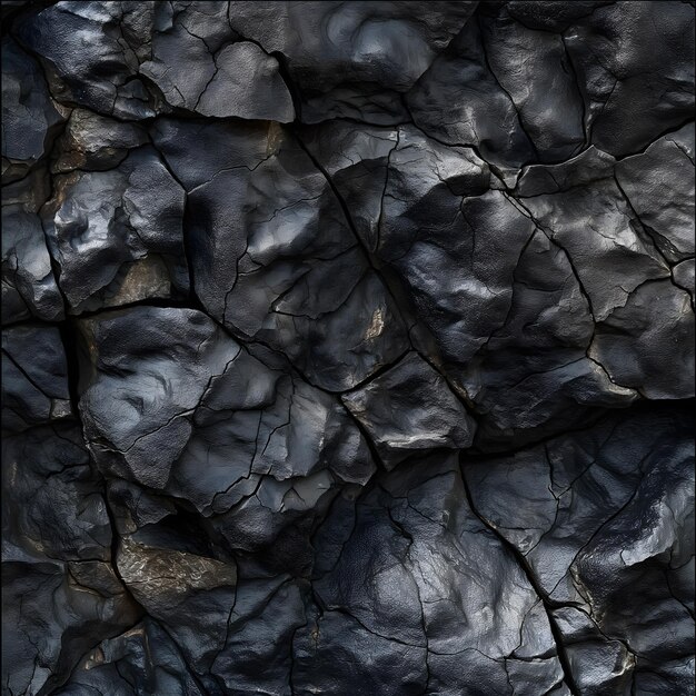 Photo dark textured stone wall for background or design element