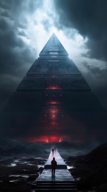 The dark tower of atlantis poster