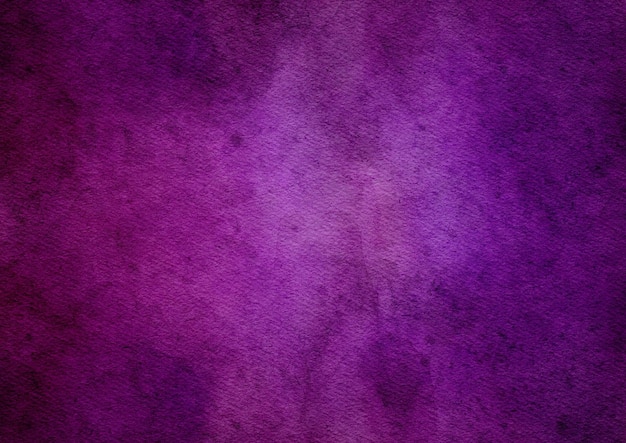 Photo dark violet abstract background with paper watercolor texture