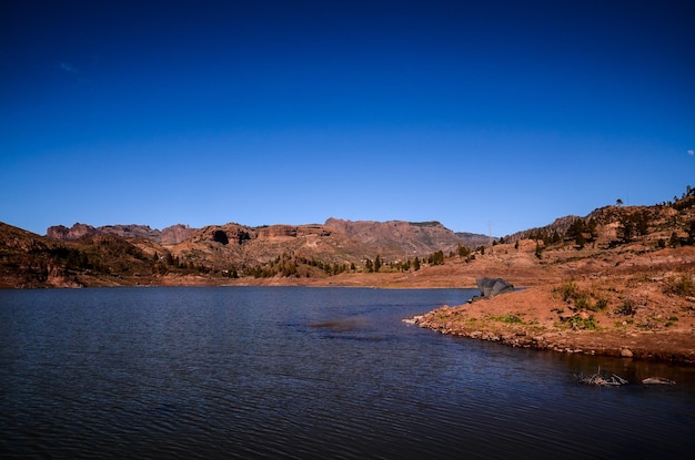 Dark Water Lake in Gran Canaria