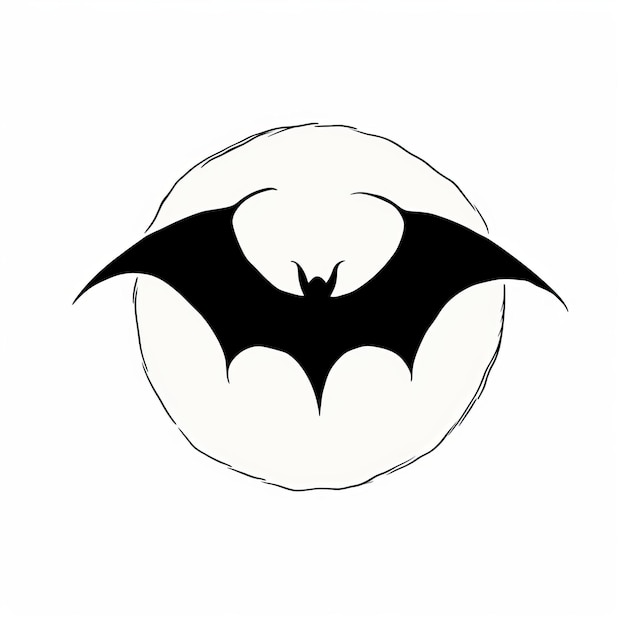 Dark White Bat Silhouette A Nightmarish Personal Iconography