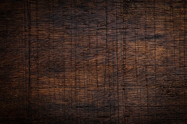 Dark wood board texture for background