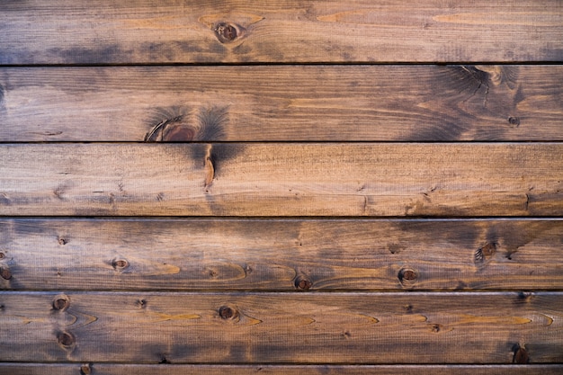 Dark wood plank background. Old brown texture.