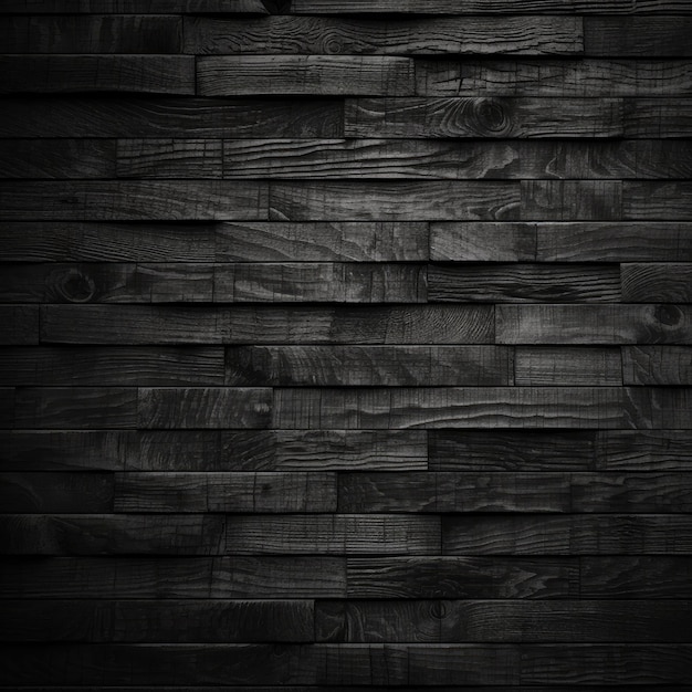 Dark wood texture veneer background Generative AI