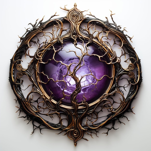 Dark World Tree and Discover a 매혹적인 걸작 Venture Book Cover Wall Art POD Epic Beauty