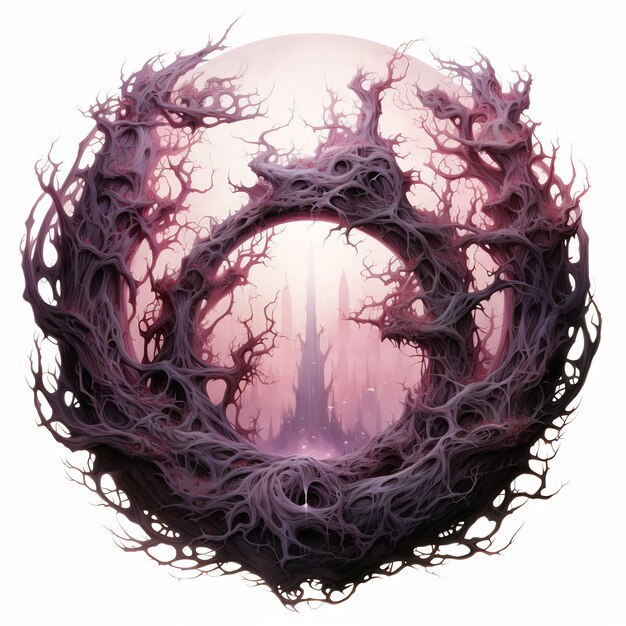 Dark World Tree and Discover a Captivating Masterpiece Venture Book Cover Wall Art POD Epic Beauty