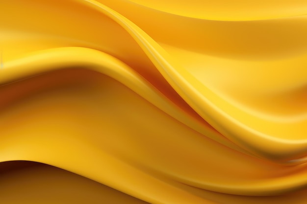 暗い黄色い波のバナー 背景