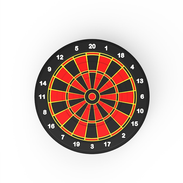 Dart board 3d modelling