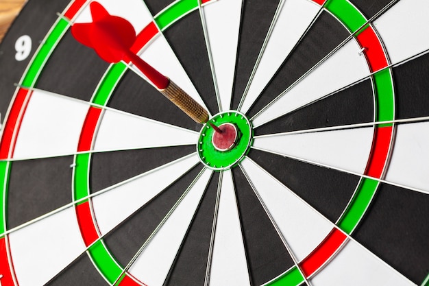 dartboard closeup