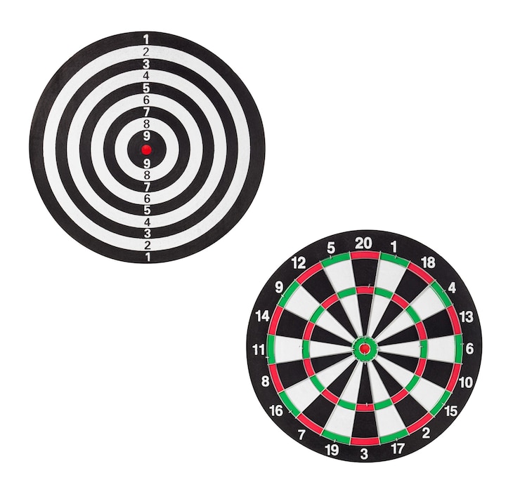 Foto dartplaten