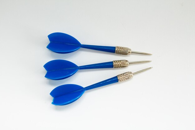 Darts for darts on a white background