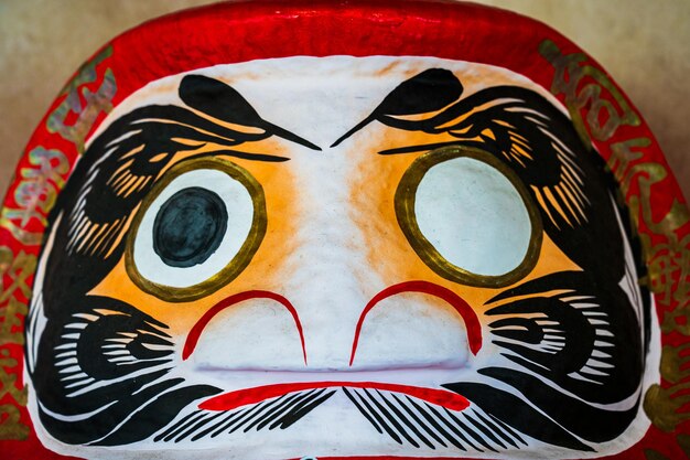 Daruma a Japanese lucky charm that fulfills your wishes