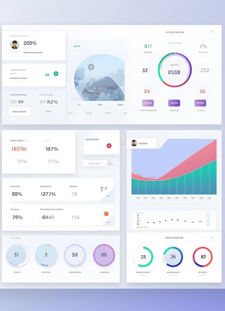 Photo dashboard ui design