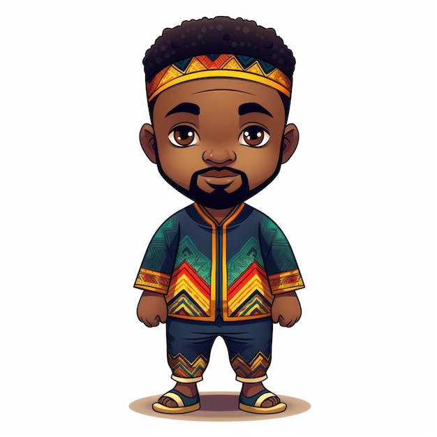 Photo dashiki suit icon