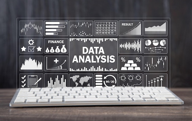 Data Analysis Business concept Finance