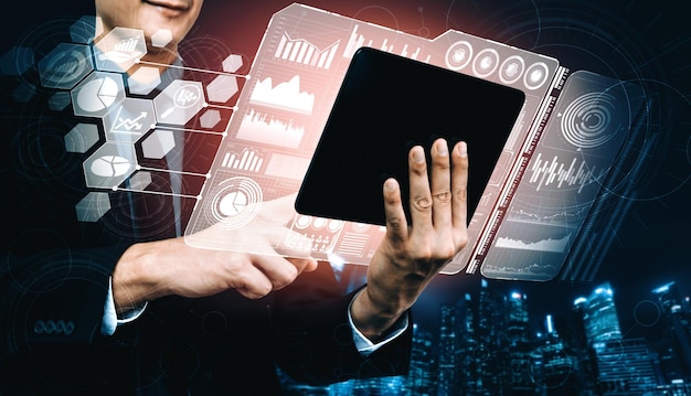 data analysis for business and finance concept uds