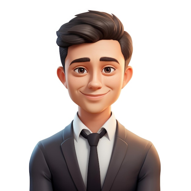 Data Analyst digital avatar Generative AI