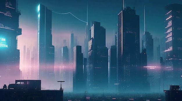 Data Dystopia background image