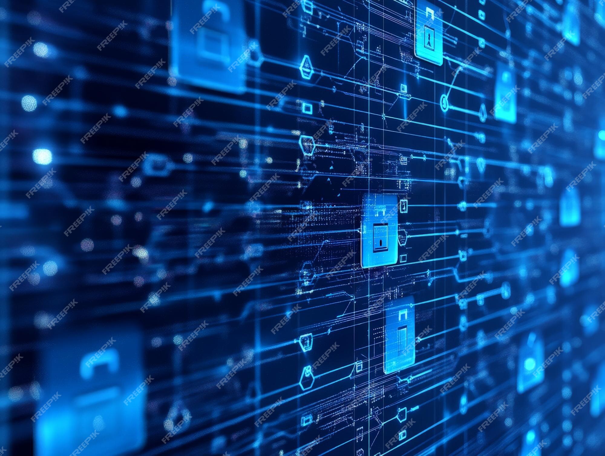 A Data Encryption Process With Documents Being Securely Locked And A Data Encryption Process With Documents Being Securely Locked And