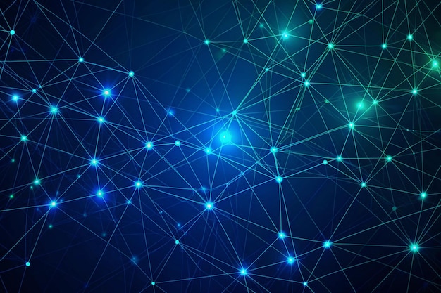 data network connected dots wireless data network connected dots cybersecurity background