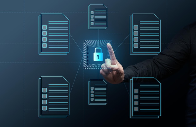 데이터 프라이버시 개인 데이터 보호 및 기업 문서 관리 시스템 기업 파일의 보안 검색 및 관리를 위한 소프트웨어
