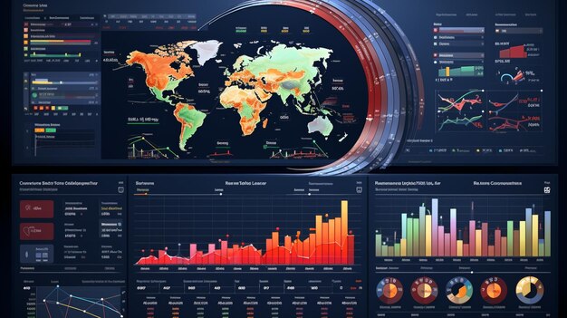 Photo a data profiling dashboard providing wallpaper