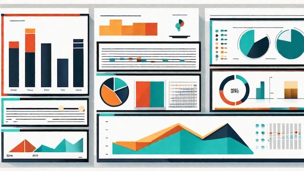 Foto tecniche di rappresentazione e visualizzazione dei dati