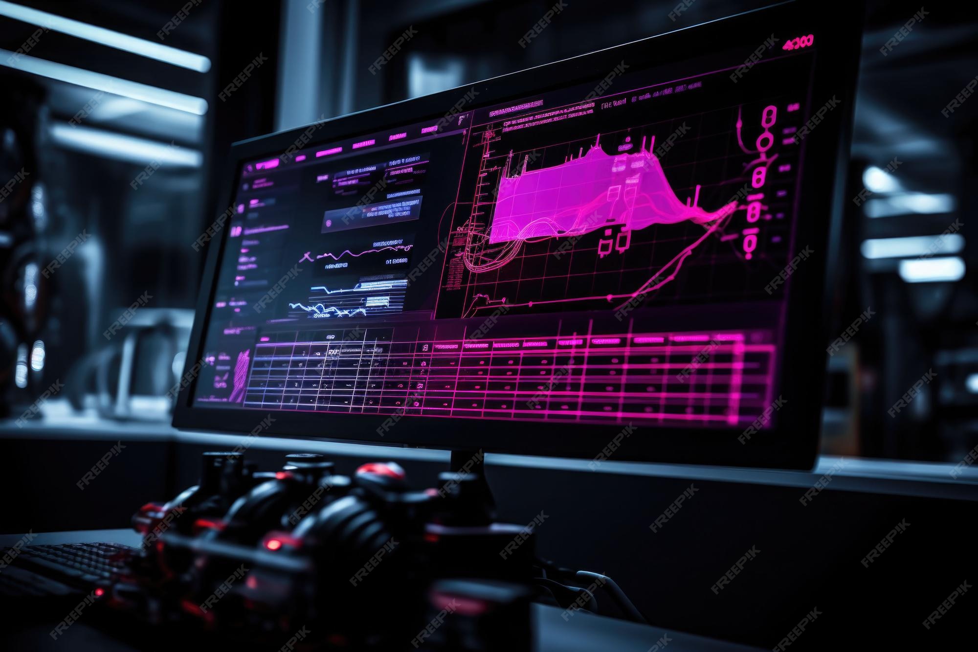 Premium AI Image | Data science Scientist computing analysing and ...