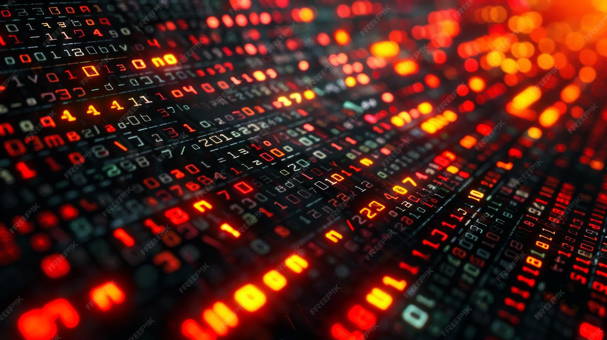 Premium Photo | Data User Interface Abstract background with source ...