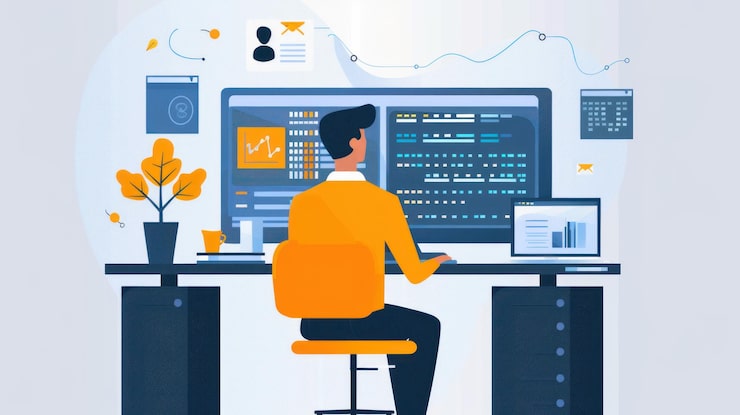 Photo 데이터베이스 관리자의 역할을 설명하고 데이터베이스 시스템을 관리하고 데이터 보안과 데이터베이스 성능을 최적화하는 등의 의무를 강조합니다.