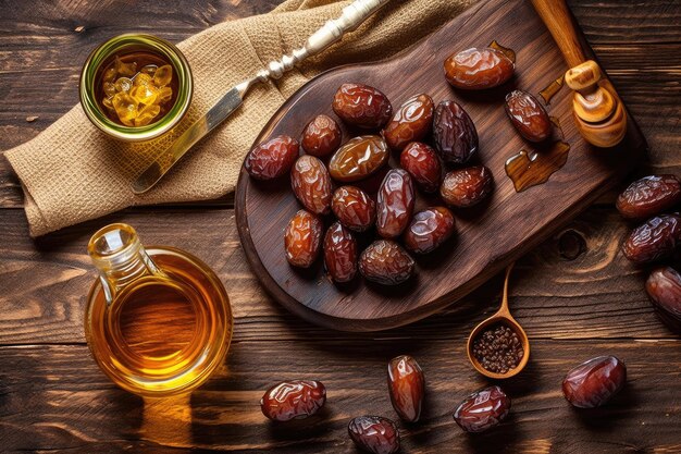 dates in kitchen table professional advertising food photography