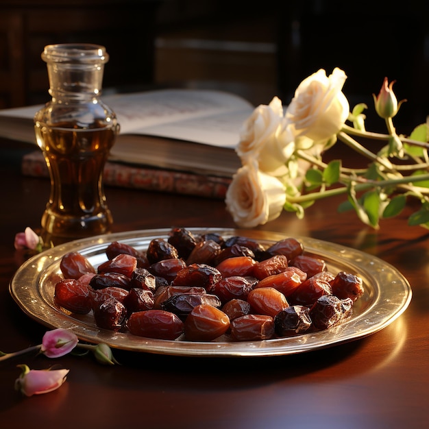 Dates and Quran Wallpaper