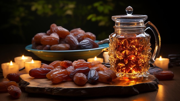 Dates and Quran Wallpaper