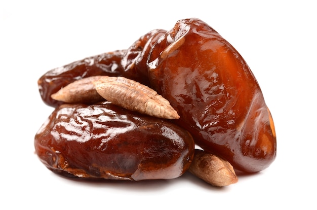 Dates on a white background