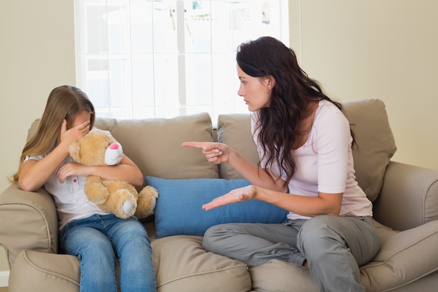 Figlia stile di vita mamma casa