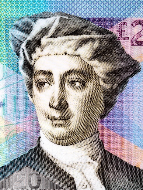 Foto david hume een portret van schots geld