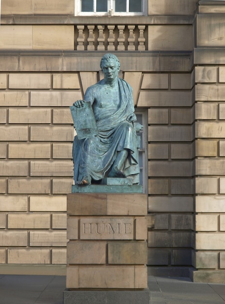 David Hume statue