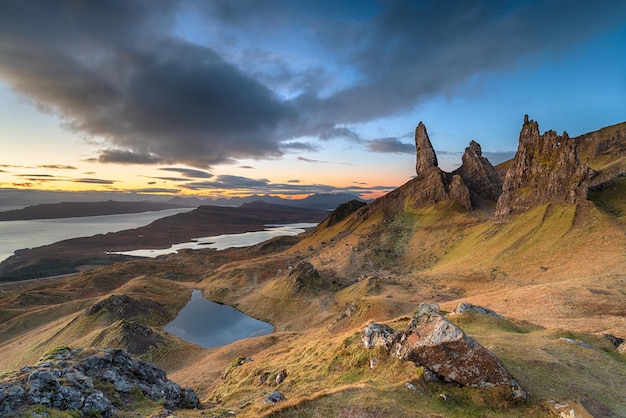 Dawn at the Old Man of Storr