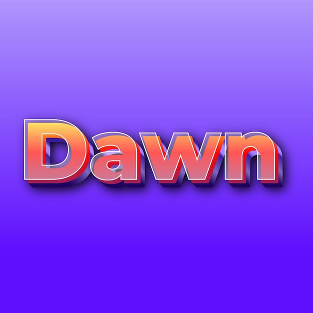 DawnText-effect JPG-gradiënt paarse achtergrondkaartfoto